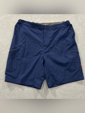 Reel Life Blue Performance Fishing Hiking Cargo Shorts Men’s Size XL